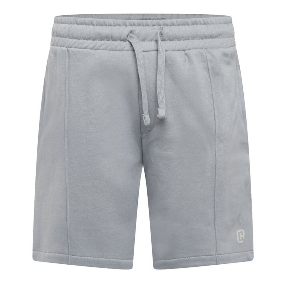 Crosshatch Mens Bardon Sweat Shorts / Steel Blue